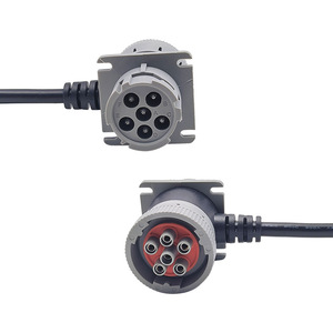 ไอเชียนเทค HD16-6-96S ขั้วต่อกันน้ำ 6 พิน ต่อกับสายอะแดปเตอร์ OBD 16 พิน ความยาว 300 มม. สายทองแดงแท้ - Product Image 4