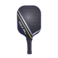 Pala de Pickleball Profesional de Fibra de Vidrio para Entrenamiento de Principiantes, Juego Recreativo, Logotipo Personalizado, Venta al Por Mayor