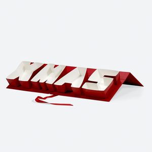 Caja de Regalo Navideña Roja, Cajas de Navidad para Empacar Alimentos - Product Image 2
