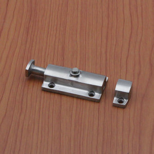 Automatic <b>Spring</b> Solid <b>Bolt</b> 304 Stainless Steel Industrial Cabinet Door DK404DK406 4-Inch Push Button Surface Mounted - Product Image 1