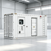 Grupo electrógeno diésel Weichai de bajo ruido con bastidor base de 1000kW, 1100kW, 1200kW, unidad de respaldo de energía para carga crítica en hospitales