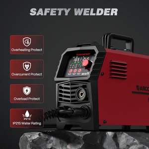 Soldadora ARCCAPTAIN 165A 110V/220V <span class=keywords><strong>MIG</strong></span>/Lift TIG/Stick con Pantalla LED Grande, Opción de Gas/Sin Gas, Inversor IGBT, Modelo Chino 2025 - Product Image 6