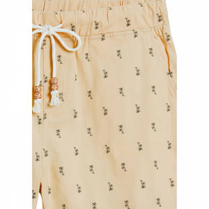 กางเกงขาสั้นผู้ชายคุณภาพสูง สไตล์สตรีทแวร์ ผ้าฝ้ายอ๊อกซ์ฟอร์ด 100% เอวยางยืด ปรับเชือกผูกได้ ระบายอากาศ แห้งเร็ว - Product Image 1