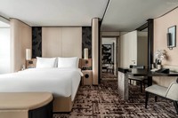 Ensemble de meubles de restaurant d'hôtel moderne de luxe SHIYI |   Tabourets de bar et tables à manger en marbre sur mesure pour suites 5 étoiles
