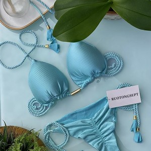 Fabricant de maillots de bain, maillots de bain de plage léopard pour femmes de haute qualité, maillots de bain personnalisés avec logo imprimé - Product Image 3