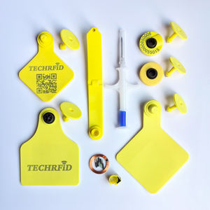 Étiquettes d'oreille RFID FDX-B 134,2 KHZ <span class=keywords><strong>pour</strong></span> animaux d'élevage (porcs, moutons, bovins, vaches) avec puce EM4305 - Product Image 6