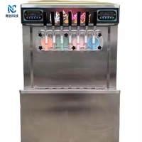 Machine à glace molle commerciale automatique 3/5/7 saveurs, grande capacité, machine à gelato, vente directe usine, 220V, lait
