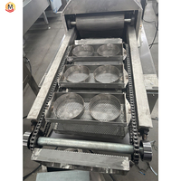 Ligne de production de nouilles instantanées frites 100 KW 220V/380V, 11000 pièces/8 heures, machine commerciale de fabrication de nouilles instantanées