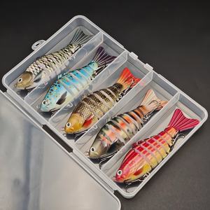 Juego <span class=keywords><strong>de</strong></span> Señuelos Duros <span class=keywords><strong>de</strong></span> Pesca <span class=keywords><strong>de</strong></span> Múltiples Secciones, Equipo <span class=keywords><strong>de</strong></span> Pesca Personalizado - Product Image 6