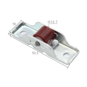 อุปกรณ์เสริมหน้าต่าง UPVC วัสดุเหล็ก ล้อลูกปืนขนาด 52 มม. ลูกล้อเดี่ยวสำหรับหน้าต่าง - Product Image 2