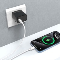 Chargeur rapide de type C PD de haute qualité, charge rapide pour iPhone 13 14, vente en gros de chargeurs PD 20W avec certificat UL ETL