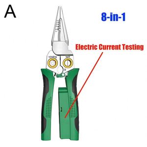Usa Mairun823 Model Multifunctional <b>Wire</b> <b>Stripper</b> Scissors Cutting Pulling Crimping <b>Wires</b> Cable Electrical - Product Image 5