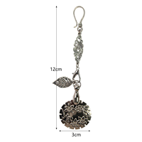 Coupe-fil circulaire vintage en métal, coupe-fil rétro, accessoires de couture pour broderie, point de croix, outil de travail au fil