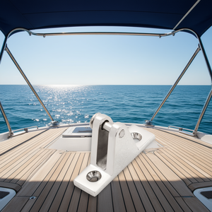 Juego de 4 bisagras de acero inoxidable para cubierta de barco, herrajes marinos para toldo Bimini - Product Image 2