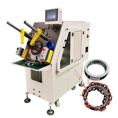 Stator Coil Winding and Wedge Inserting Machine - NIDE