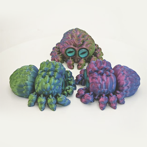 Modèle de jouet araignée imprimé en 3D créatif, petit et articulé, animaux et dinosaures tendance pour enfants - Product Image 4