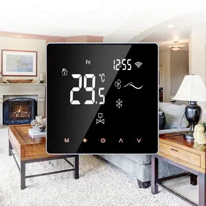 Thermostat WIFI de climatisation centrale à écran tactile LCD OEM
