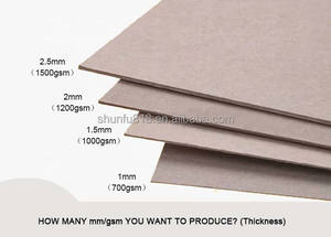 Fully Automatic Sundry Grayboard Product Making Machine for Producing Wet Kraft <strong>Board</strong> / Paperboard Sheets - Product Image 6