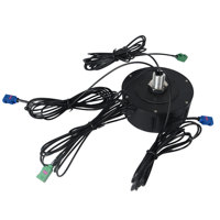 Antena Combinada 5 en 1 4G 5G LTE GPS GNSS WiFi BT MIMO, Impermeable, Montaje con Tornillos, para Gestión de Flotas de Vehículos