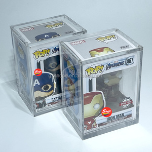 حافظة عرض من الأكريليك SHP 4in Funko <span class=keywords><strong>Pop</strong></span> مع حافظة قابلة للتكديس من أجل تجميع Funko <span class=keywords><strong>Pop</strong></span> - Product Image 3