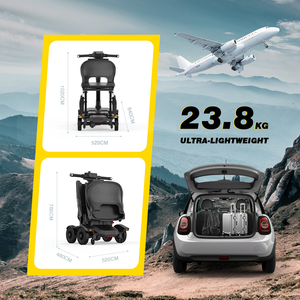 Scooter de voyage <span class=keywords><strong>tout</strong></span>-<span class=keywords><strong>terrain</strong></span> pour adultes, best-seller, pliable, portable, scooter de mobilité à 4 roues avec siège - Product Image 3