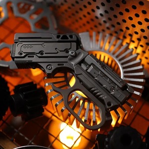 Proxy EDC Iron Curtain, Juguete de Oficina Antiestrés de Acero Inoxidable, Slider de Empuje Metálico, Fidget Spinner, 18+, Unisex, Cyborg Soul - Product Image 4