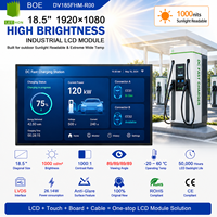 Module LCD BOE DV185FHM-R00 18,5 pouces 1920x1080 FHD 1000 Nits lisible en plein soleil 30 broches LVDS pour borne de recharge de véhicules électriques
