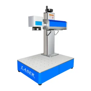 2023 Integrated Portable Flying Online 20W 30W 50W Fiber Laser Marking Engraving Machine Laser inkjet Printer Price