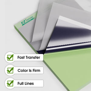 Papier de transfert thermique pour <span class=keywords><strong>tatouage</strong></span> EZ Tattoo, 4 couches, format A4, pour machine à copier les tatouages et <span class=keywords><strong>dessin</strong></span> manuel, 20/50 feuilles - Product Image 3