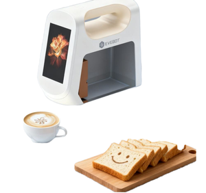 Imprimante à café EVEBOT avec écran rotatif 300 dpi, jet d'encre textile pour impression sur café et biscuits, alimentation par batterie, connexion USB - Product Image 2