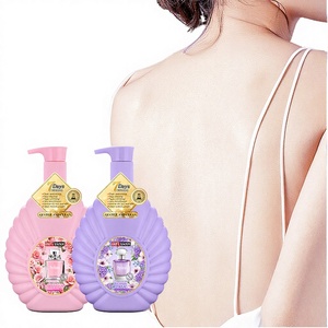 Gel Douche Blanchissant en Gros 1000ml Parfum Rose Longue Durée Exfoliant Anti-Acné pour Femmes - Product Image 2