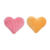 Coussin en peluche personnalisé pour tous les âges, en forme de cœur, coussins en peluche