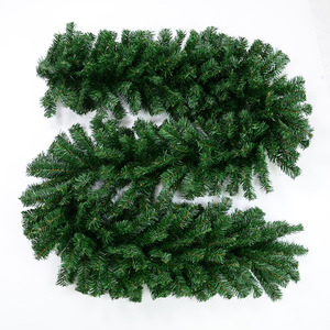 Guirnalda Navideña Artificial Dongchen Crafts de 200 cm+, PVC Verde, Decoración para Interiores y Exteriores - Product Image 1