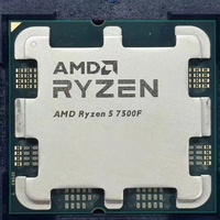 AMD Ryzen 5 7500F AM5 CPU R5 7500F 3.7 GHz 6 Core 12 Thread 32mb 65W CPU 7500F Tray