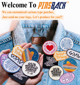 Truyền Nhiệt Báo Chí 3D thiết kế hat các bản vá lỗi thêu thư Logo vá tùy chỉnh sắt trên thêu vá cho quần áo - Product Image 2