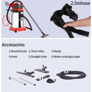 Aspirateur <span class=keywords><strong>industriel</strong></span> humide et sec 1200W 30L pour intérieur avec nettoyage manuel - Product Image 6