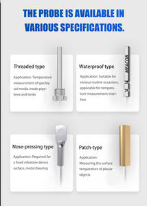 Sonda de Temperatura Pt100 de Alta Precisão, Termopar para Medição de Temperatura à Prova d'Água Tipo Patch com Saída Digital - Product Image 6
