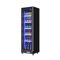 Réfrigérateur profond de supermarché réfrigérant le coffret d'affichage de boissons réfrigérateur droit de 4 portes