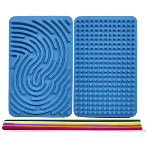 Juguetes Sensoriales de Silicona Silenciosos para Niños de 5 a 7 Años, Tablero de Actividades Plegable para el Estrés, la Ansiedad, el TDAH y el Autismo - Product Image 3