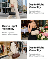 MOQ 5 pièces, Sac à bandoulière en cuir PU personnalisé pour femmes, sac minimaliste à rabat, sac sous le bras avec logo personnalisé, sac à main tendance rétro