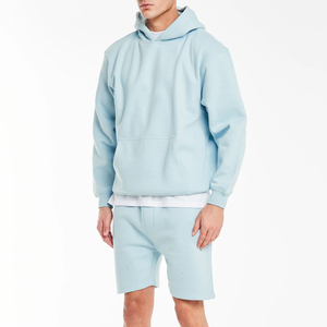 Ensemble Confortable et Respirant pour Hommes : Sweat à Capuche et Short – Vente en Gros, Personnalisable, Idéal Hiver - Product Image 1