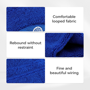 Muñequera Deportiva con Logotipo Bordado, Muñequera de Algodón Absorbente, Muñequeras de Tenis Transpirables al por Mayor, Muñequera Protectora - Product Image 4