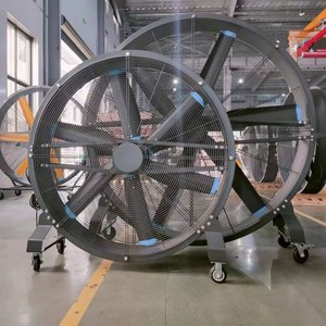 High Power Drum Fan Remote <b>Control</b> Easy Moving 1.5m <b>Standing</b> Moving Fan for Gym Large Air Volume Portable Fan - Product Image 6