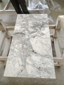 Phong cách hiện đại bàn đá cẩm thạch Đầu Bàn cà phê đánh bóng Countertop đa dạng cho các tùy biến cho biệt thự nền tường đá cẩm thạch - Product Image 4