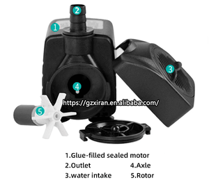 Minibomba de agua de circulación para acuario, fuente sumergible de baja potencia para el hogar - Product Image 4