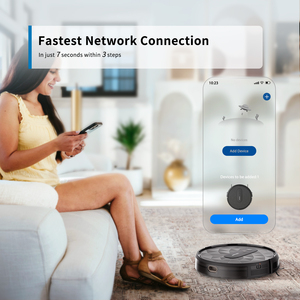 <span class=keywords><strong>AIRROBO</strong></span>-Robot aspirateur de sol domestique, contrôle par application Wifi, nettoyage automatique, balayage - Product Image 5