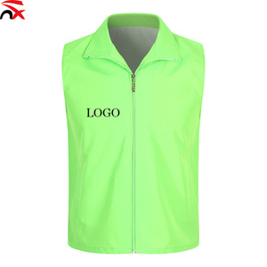 سترة المتطوعين الأكثر مبيعًا مع شعار مخصص ، سترة ترويجية حمراء ، سترة رخيص للرفاهية العامة ، شعار مطبوع - Product Image 6