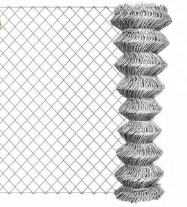 Wholesale Prices Galvanized 6ft Panel For Sale pvc coated rolls galvanized line post chain link fence