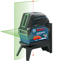Pour GCL 2-15 G DIY Laser de nivellement industriel à faisceau vert, combinaison de lignes et points, avec support RM 1 et 2 piles AA, auto-nivelant à pendule