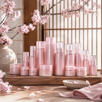 Flacons pompe en verre polyvalents pour soins de la peau 120ml 100ml 80ml 50ml 30ml 25ml 20ml et pots à crème pour sérum et crème visage